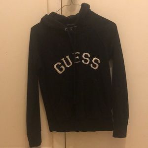 Vintage Guess black hoodie size S